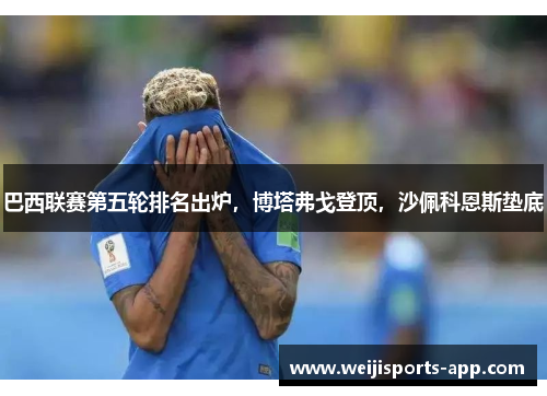 巴西联赛第五轮排名出炉，博塔弗戈登顶，沙佩科恩斯垫底